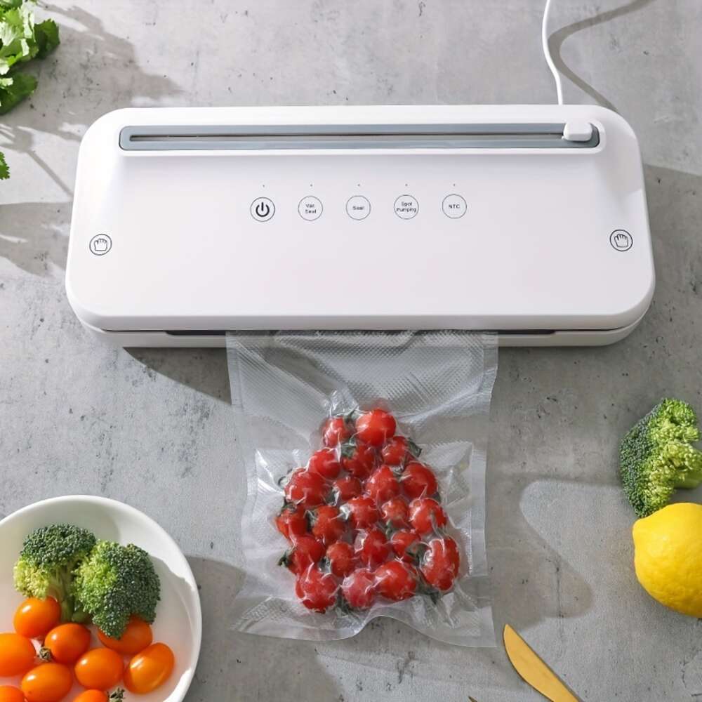 USB Wireless Vacuum Sealer för förvaring av hushållskonservering - Kompakt och bekvämt