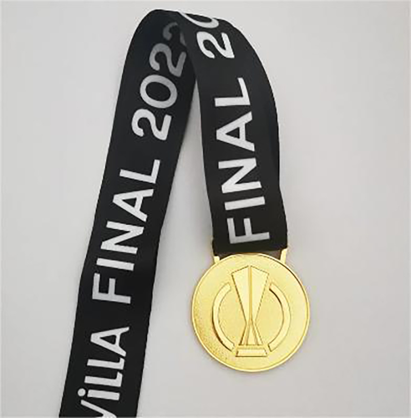 1 st Europa League Champions Medal Zinc Alloy Metal Medal Replica Medal Gold Medal Football Souvenirs Fans Collection