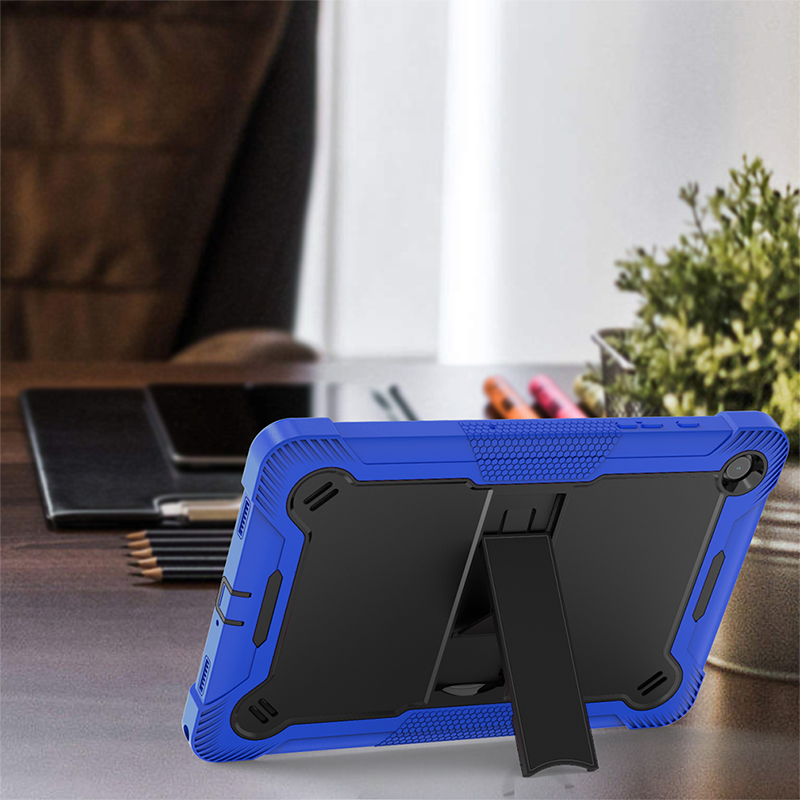 Capa para tablet para Sam Tab A9+2023, capa protetora de gel de silicone híbrido 3 em 1 à prova de choque com suporte para X210/X216/X218