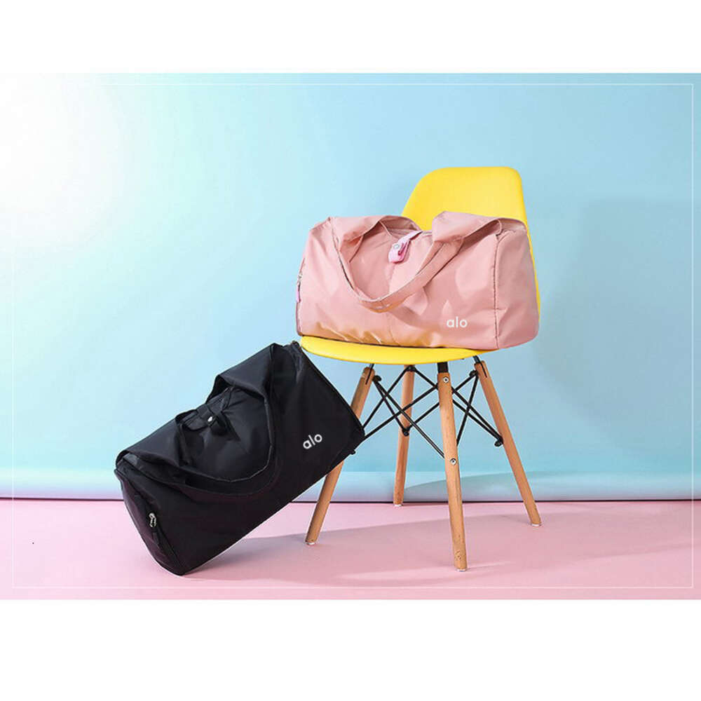 Al Yoga Fitness Travel Storage Storage College College Shourdle Bag Sarpucation Foldable Multi Functional Handbag