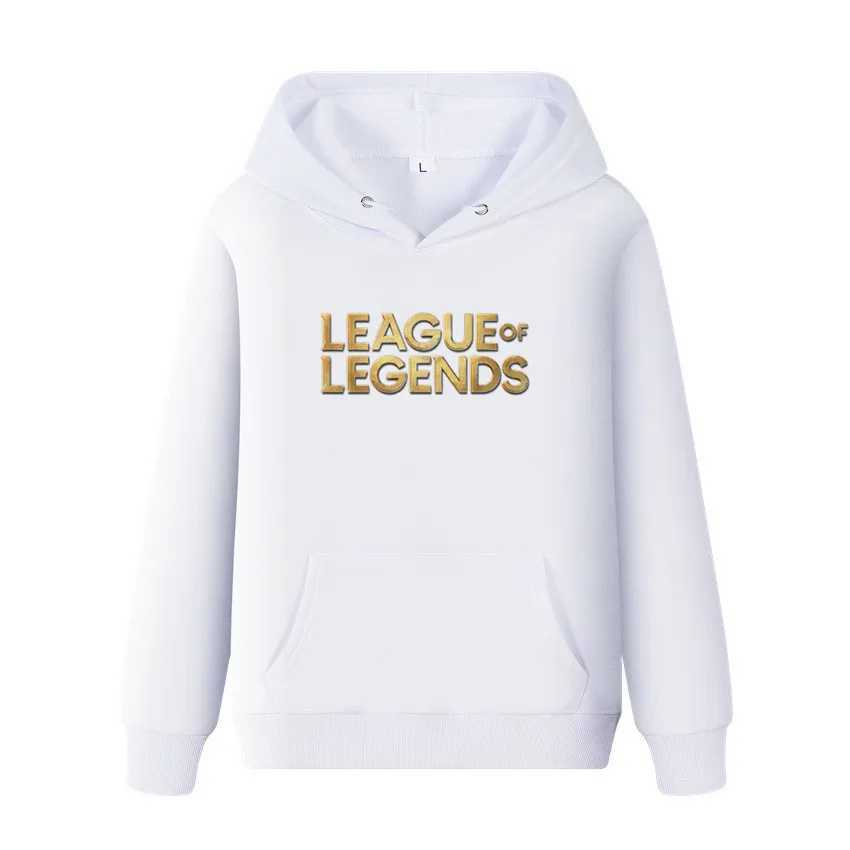 Erkek Hoodies Sweatshirts League of Legends Erkek ve Kadın High Street Hoodie Sweater Street Sweater Hip Hop Kapşonlu Top S-3XL Boyut