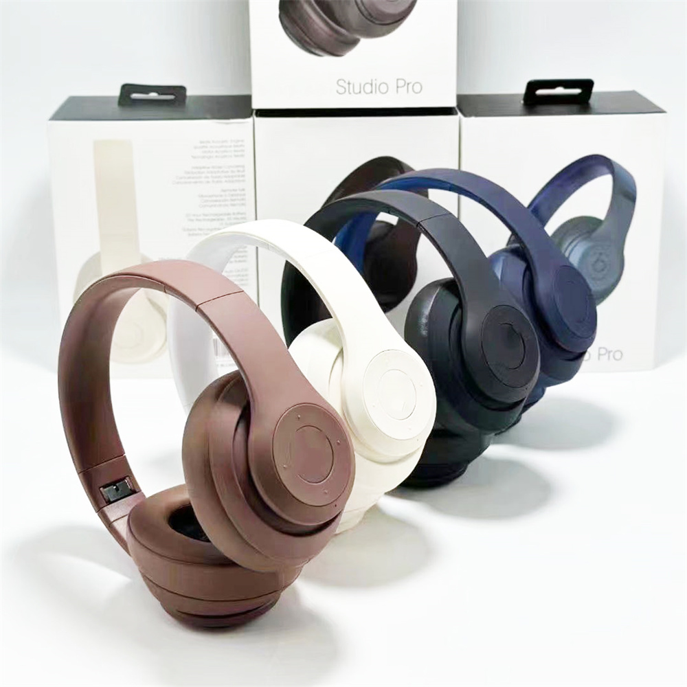 Hot Studio Pro pannband Bluetooth trådlösa hörlurar brusreducerande hörlurar Magic Sound Recorder Pro med detaljhandelsförpackningar