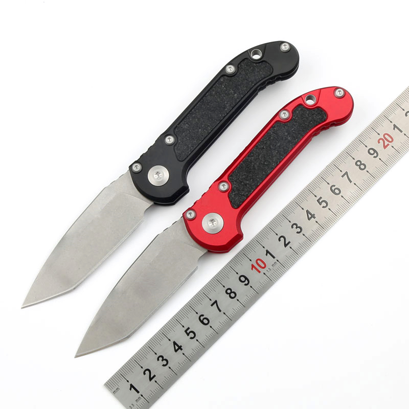 Высокое качество CK LUDT AUTO Тактический нож D2 Stone Wash Tanto Point Blade ЧПУ Авиационная алюминиевая ручка Открытый Кемпинг Туризм Рыбалка EDC Карманные ножи