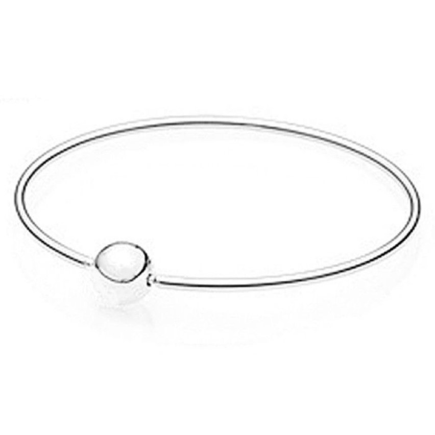 DORAPANG 925 bracelet classique en argent sterling or rose bonne perle de charme CZ clair ajustement bricolage bracelets de neige usine de bijoux entière1243w