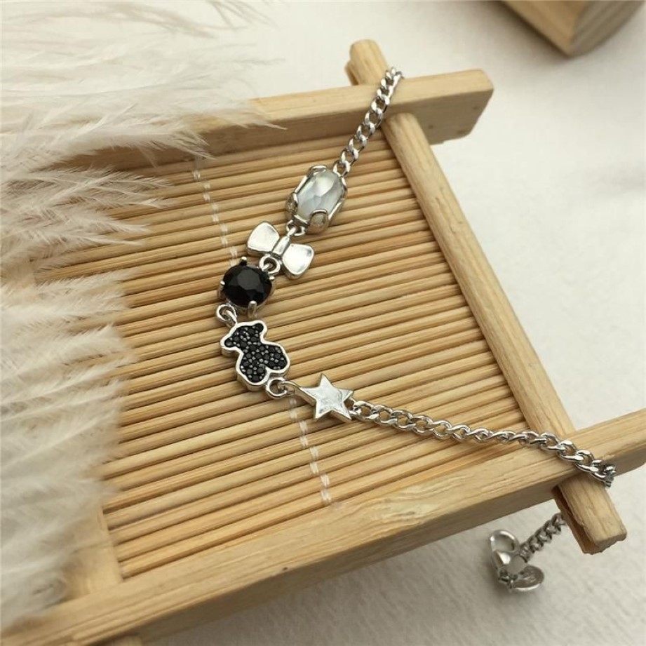 Memnon Authentic 925 Sterling Silver Bracelets Silver Join Bracelet Fits European Bear Bear Jewelry Gift 512791500289J