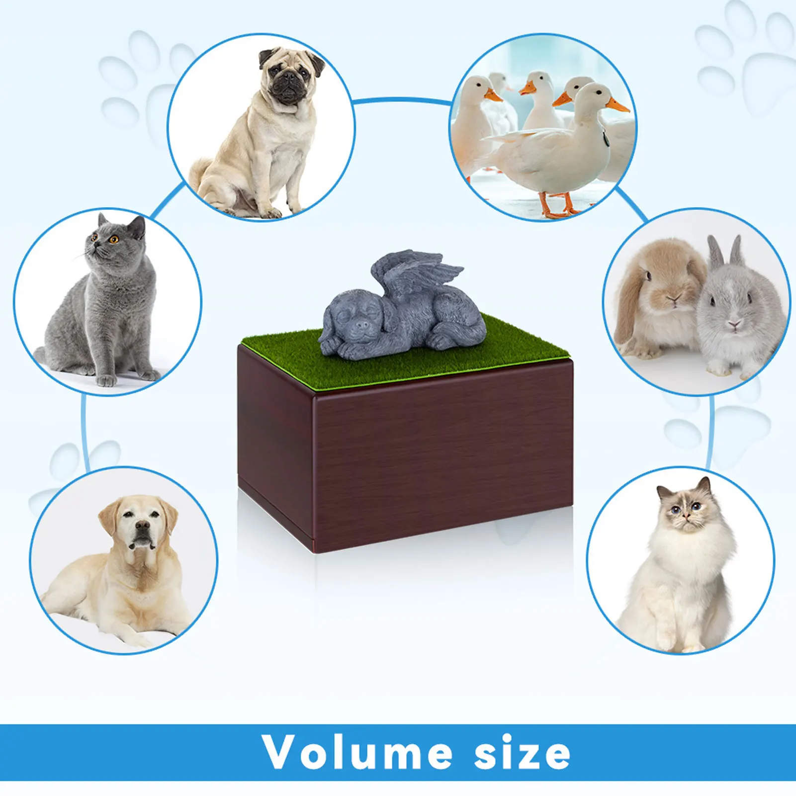 Urnes pour animaux de compagnie Belle urne de crémation pour animaux de compagnieMini boîte de cendres pour animaux de compagnie Urnes commémoratives pour animaux de compagnie Boîte de souvenirs personnalisée pour animaux de compagnie pour animaux de compagnie bien-aimés