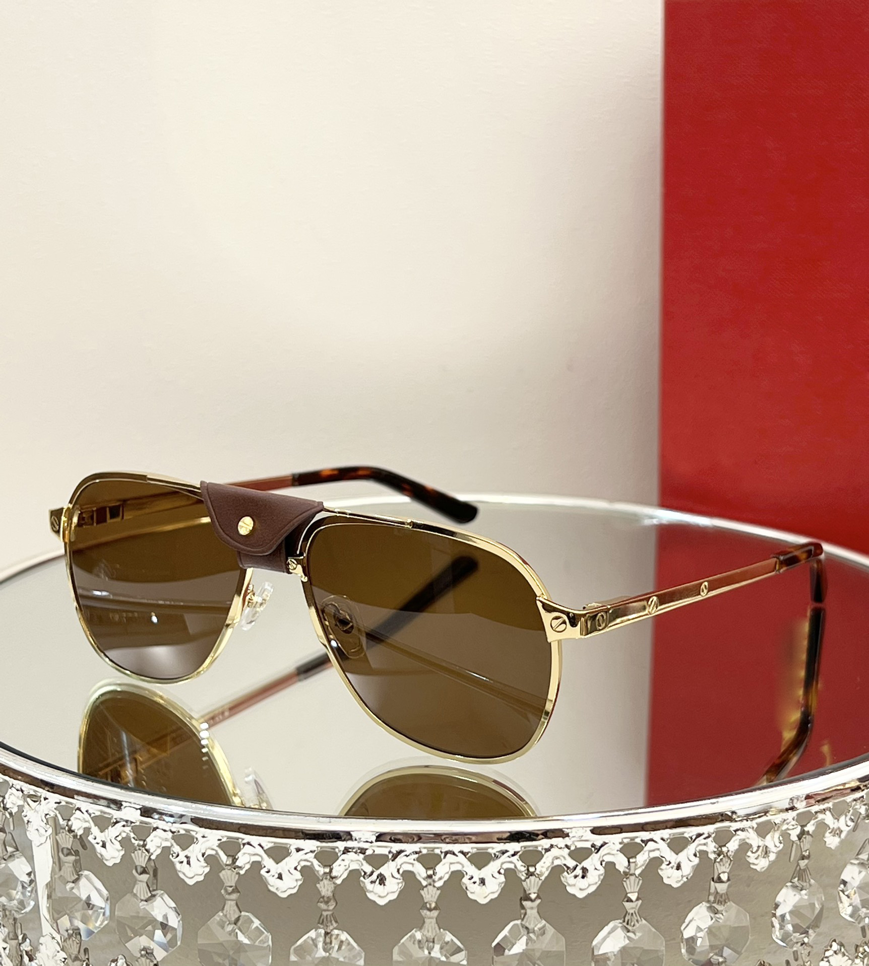 luxury carter lunettes designer sunglasses men women 0165 square metal popular frame uv400 retro eyewear fashion trendy sun glasses original quality come with case