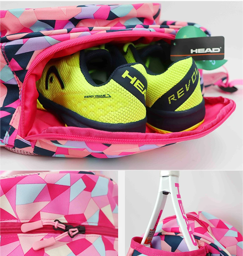 Bolsas coloridas Backpack de tênis de grande velocidade