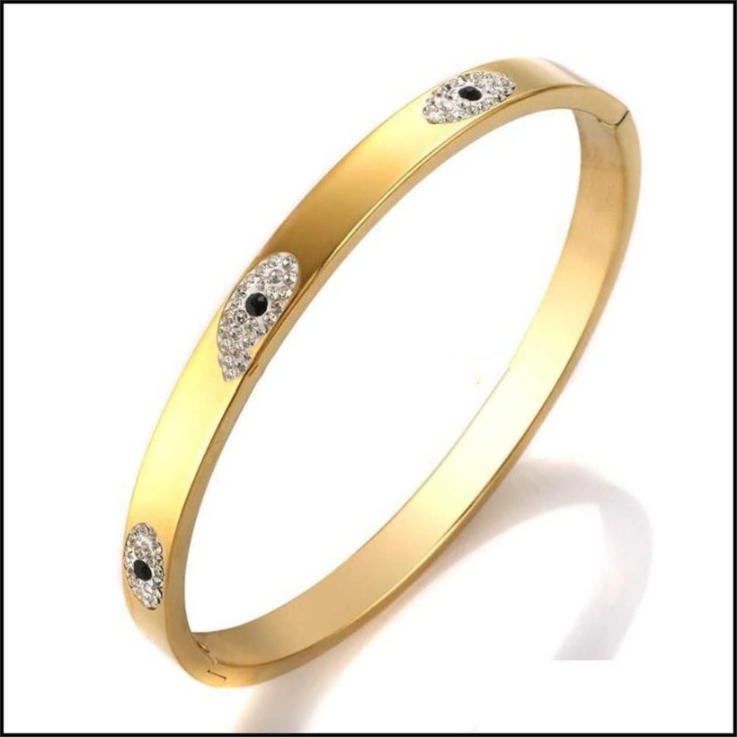 Designer Silver Bracelets Ladies Rose Gold Lady Men Screwdriver Diamond Plated Inlay Diamond Screw Cuff Bangle Couple257q