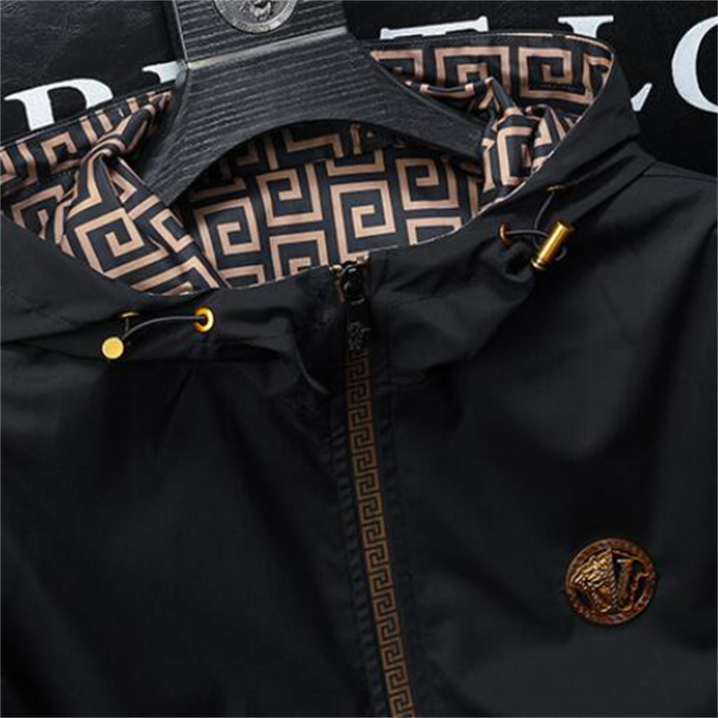 2024 Luxury High-end Europe and American Spring and Autumn New Tide printed Letter Pattern Men s Women Casual Fashion Hooded Coat Size M-5XL