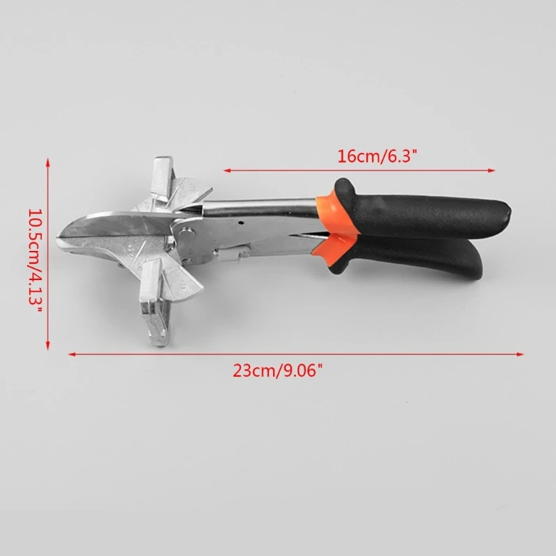 Tools 85AC 45 Degree Trunking Scissors Angle Miter Shears ST5 Blade Cutting PVC Plastic