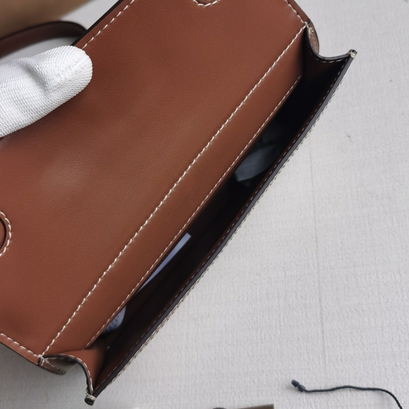 Sac à bandoulière de luxe en cuir véritable qualité miroir sac à bandoulière uni pour femme mode mini sac à main chèque marron avec emballage complet