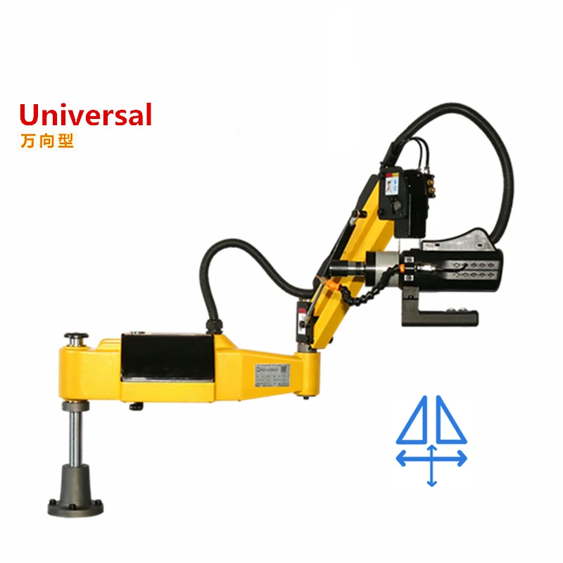 CNC M3-M16-M20 Tipo universal Máquina elétrica Máquina de Tappa Vertical Slowing e Ferramentas de perfuração de injeção de combustível com chucks