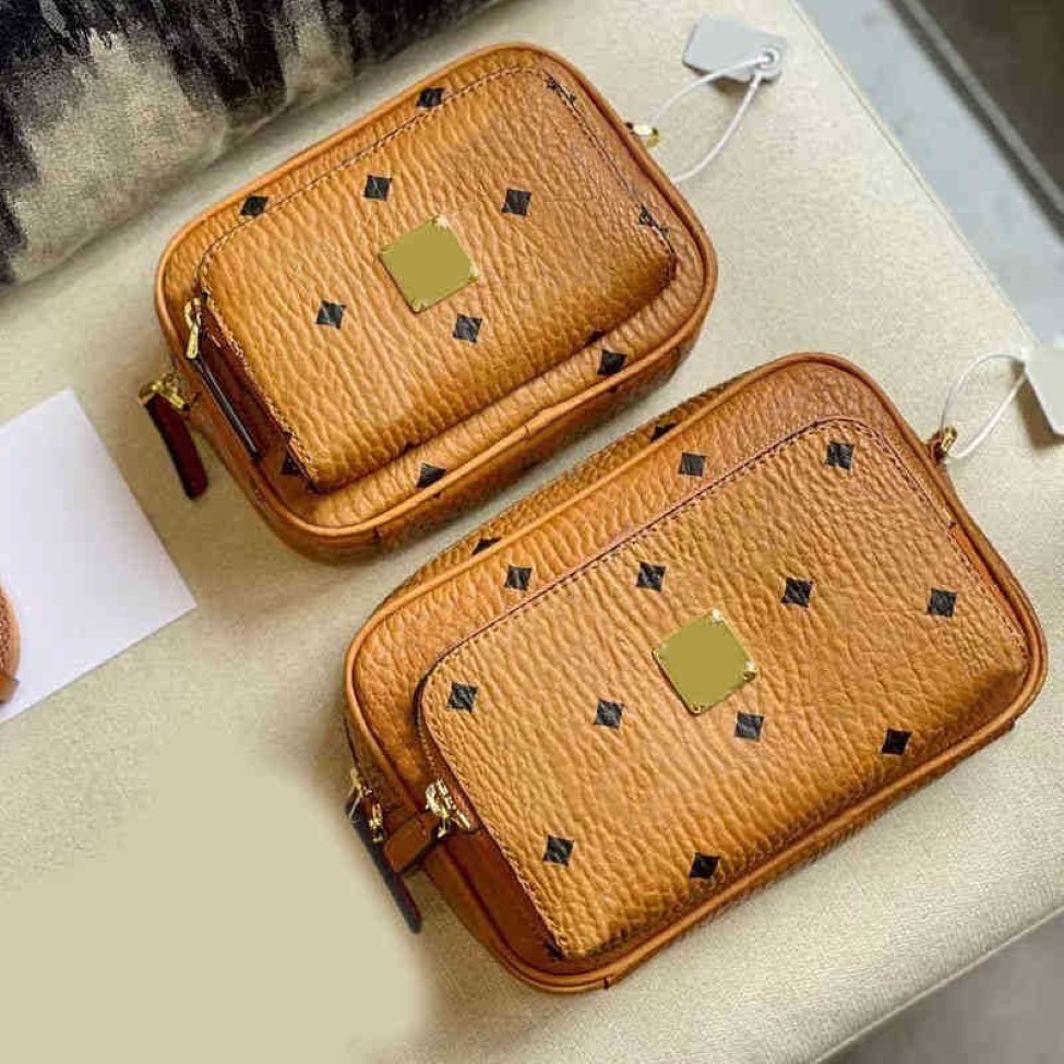 Luxury Fanny Pack Belt Bag Bum Bags Women Leather Midjeväskor Designer All-Match Handväska Solid Color Bumbags 220905249Q