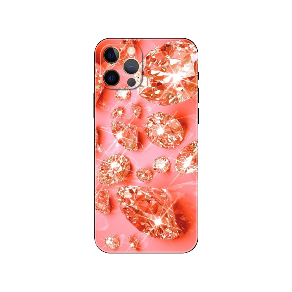 Capa de TPU macia para iPhone 15 Pro Max 14 Plus 13 12 11 XS MAX XR X 8 7 6 Iphone15 Moda Bling Diamond Print Shinny Strass Silicone Celular Celular Capa traseira