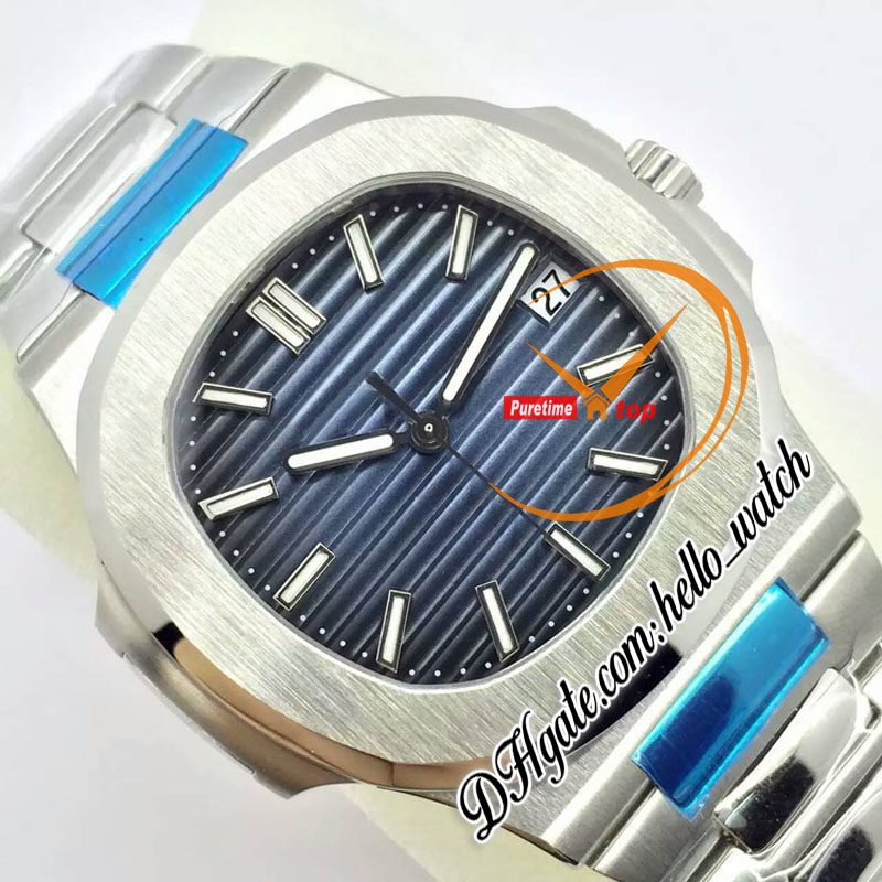 MKF 40 mm Sport 5711/1A 010 CAL.324 Automatyczne męże zegarek 5711 Dial tekstury Sapphire Bransoletka ze stali nierdzewnej Super Edycja PPHW B002A