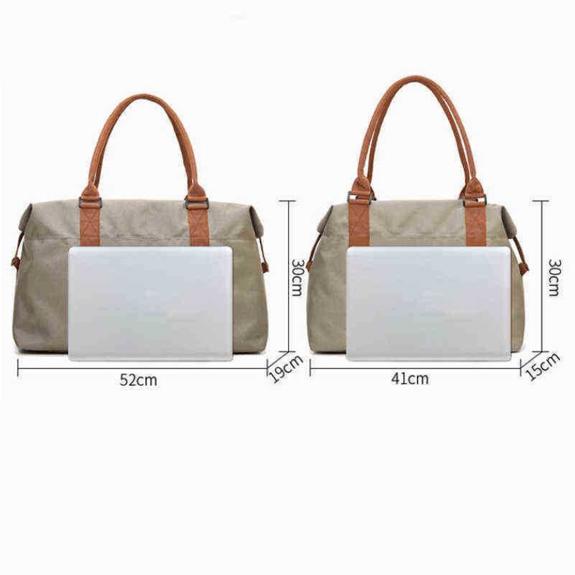 Mannen Vrouwen Mode Waterdichte Reistassen Handtas Oxford Doek Canvas Schouder Tote Bagage Weekend Overnachting 2022112486