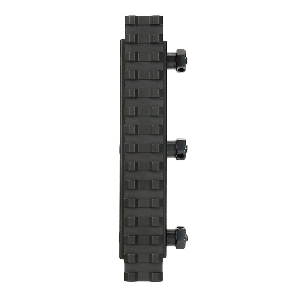 20mm sight mounting riser, 1-inch elevated bridge, 145mm guide rail