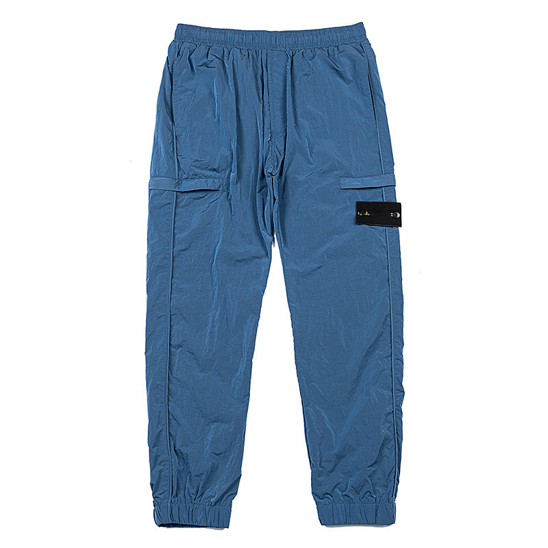 KND STONE 31021 NYLON METAL IN ECONYL Herenbroeken Heren Chrome-R Garment Dyed Trainingsbroek Outdoor Trainingspak Casual Joggen Sneldrogend lichtgewicht stof Broek SI