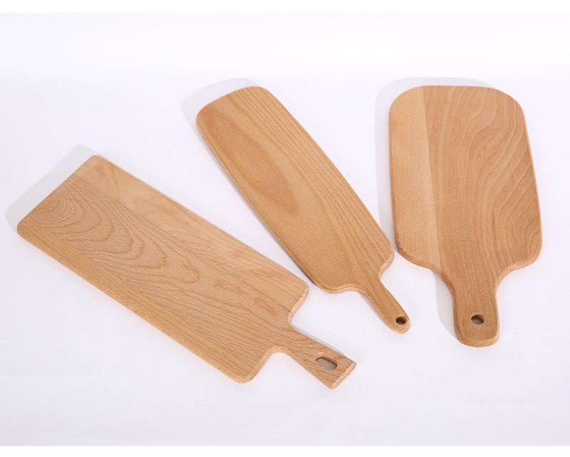 Cutting Board Solid Wood Manufacturing Hanging Handle Style Pizza Fruit Sushi Steak Hushållsbeteckna