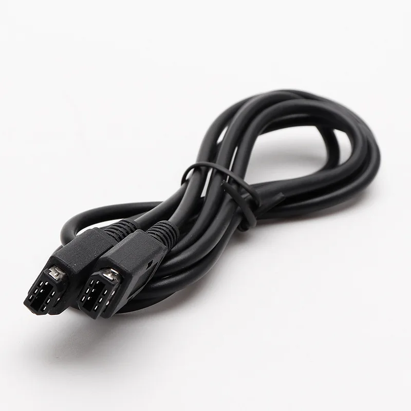 Toppkvalitet 1.2m 2 Spelar Game Link Connect Cable Cord för Nintendo Gameboy Color Pocket Light för GB GBC GBP GBL Lägre pris på DHGATE