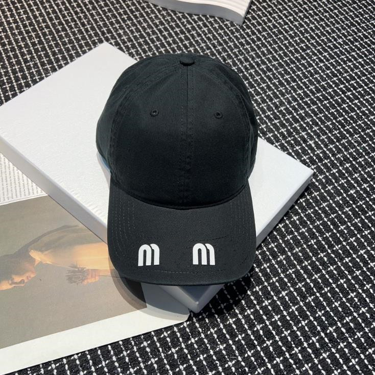 Luxury Cotton Baseball Cap for Women Designer Women Mm Letter Tryckt Ball Hat Caps Casquette Unisex Solid Fitted Sun Caps