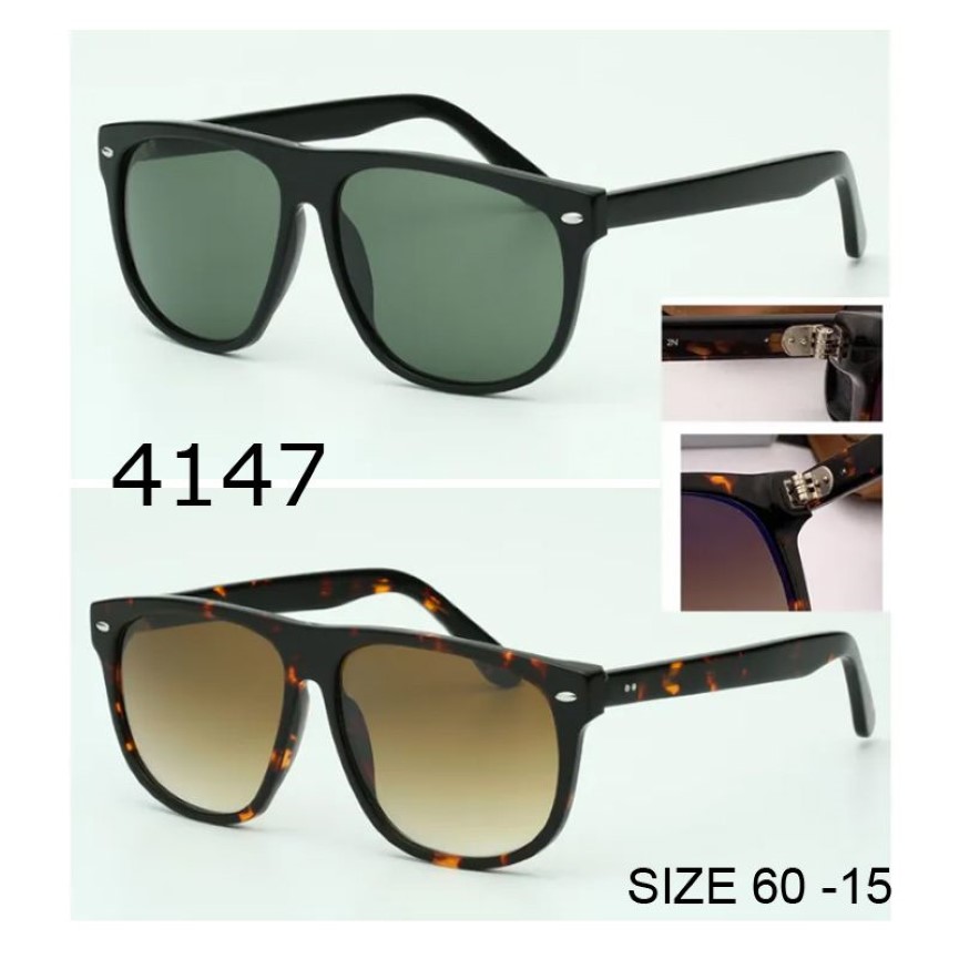 Óculos de sol superdimensionados de alta qualidade 60mm para homens mulheres marca designer uv400 lente de vidro gradiente óculos de sol vintage material de prancha avia237z