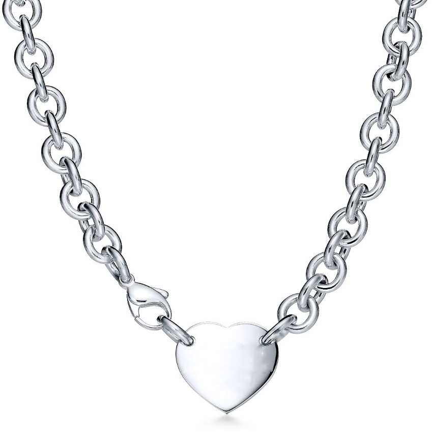 Hjärta halsband Kvinnor Rostfritt stål Par hängsmycken på halsen Valentine Day Gift för flickvän Tillbehör Hela C339I