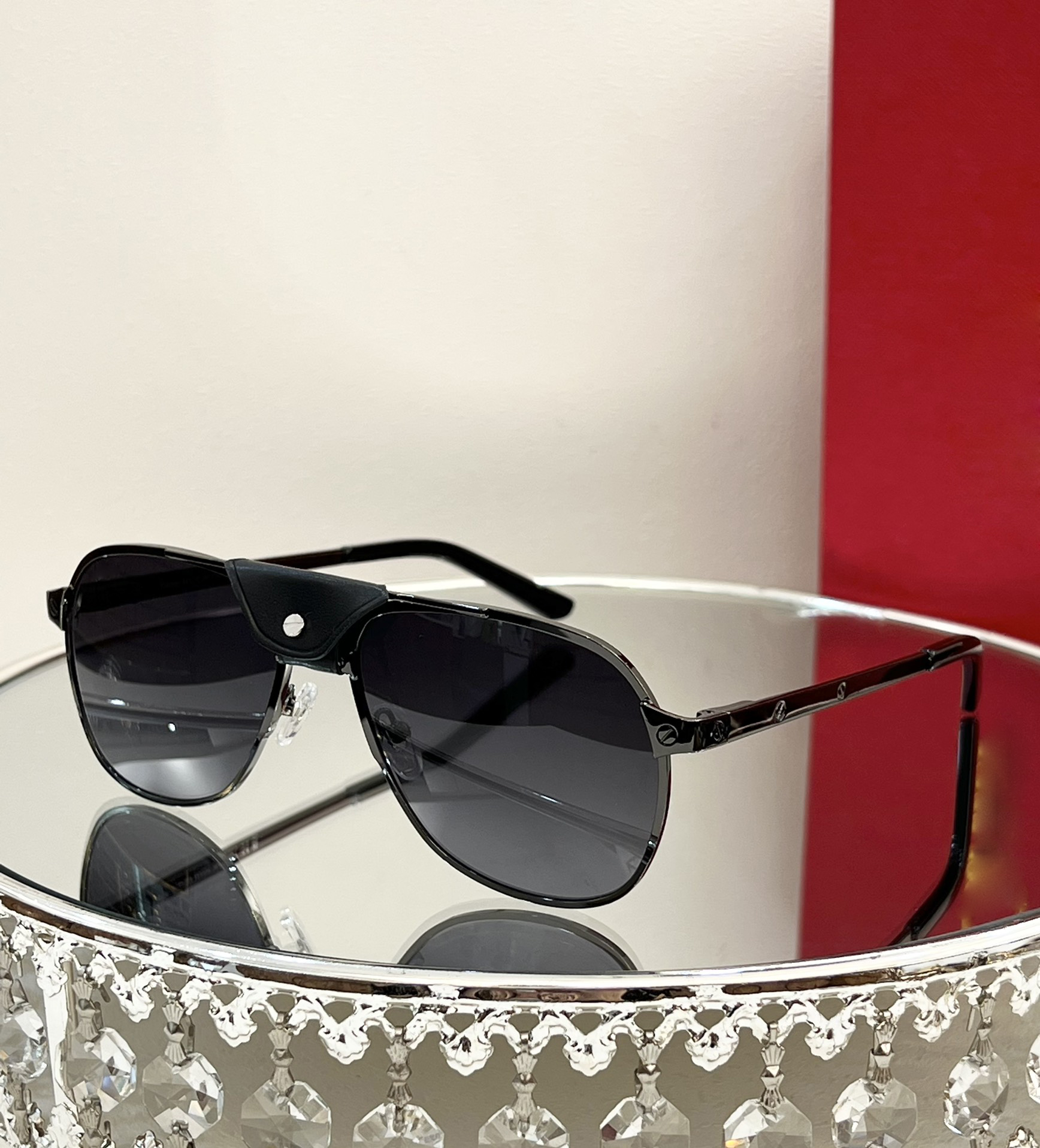 luxury carter lunettes designer sunglasses men women 0165 square metal popular frame uv400 retro eyewear fashion trendy sun glasses original quality come with case