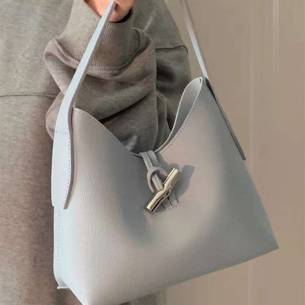 Factory Source High Quality Handbags Is High End Feel Bucket Bag 2024 New Niche Girl Shoulder Minimalist Commuting Underarm