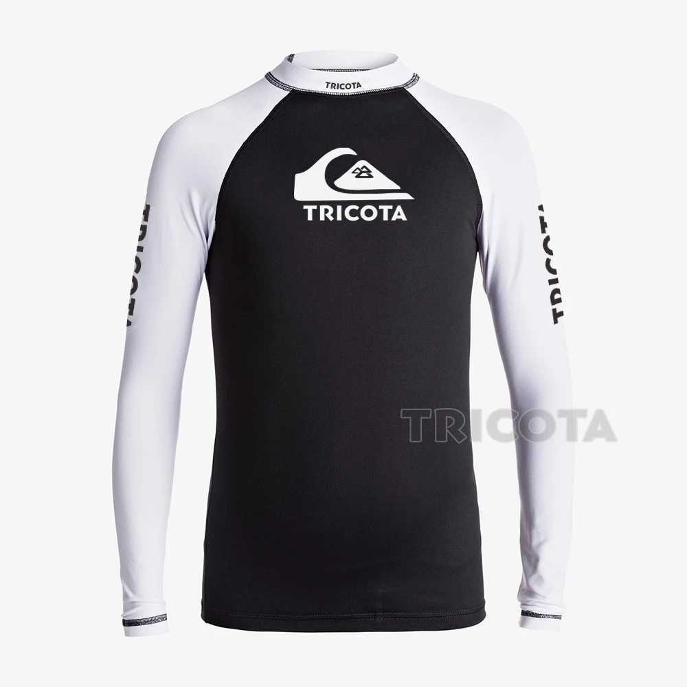 Herren-Badebekleidung, Herren-Surf-Badebekleidung, langärmelig, UV-Schutz, Rashguard, Tauchkleidung, Sommer, Wassersport, Strand, Schwimmen, Surfen, enge T-Shirts 24327