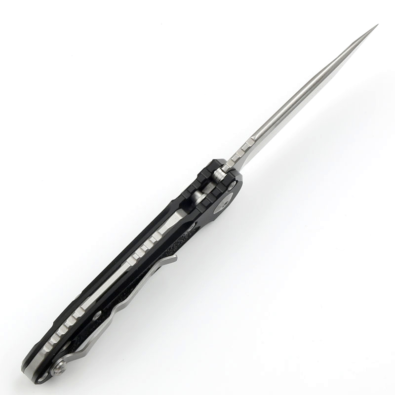 Высокое качество CK LUDT AUTO Тактический нож D2 Stone Wash Tanto Point Blade ЧПУ Авиационная алюминиевая ручка Открытый Кемпинг Туризм Рыбалка EDC Карманные ножи