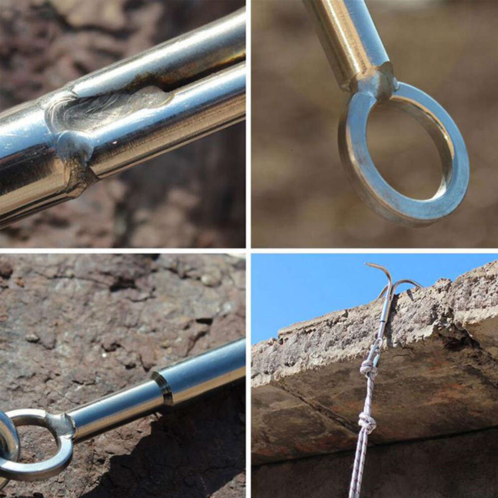 Ny Flying Steel Rock Climbing Claw Outdoor Hook Clasp Grappling Tackle Survival Mountaineering