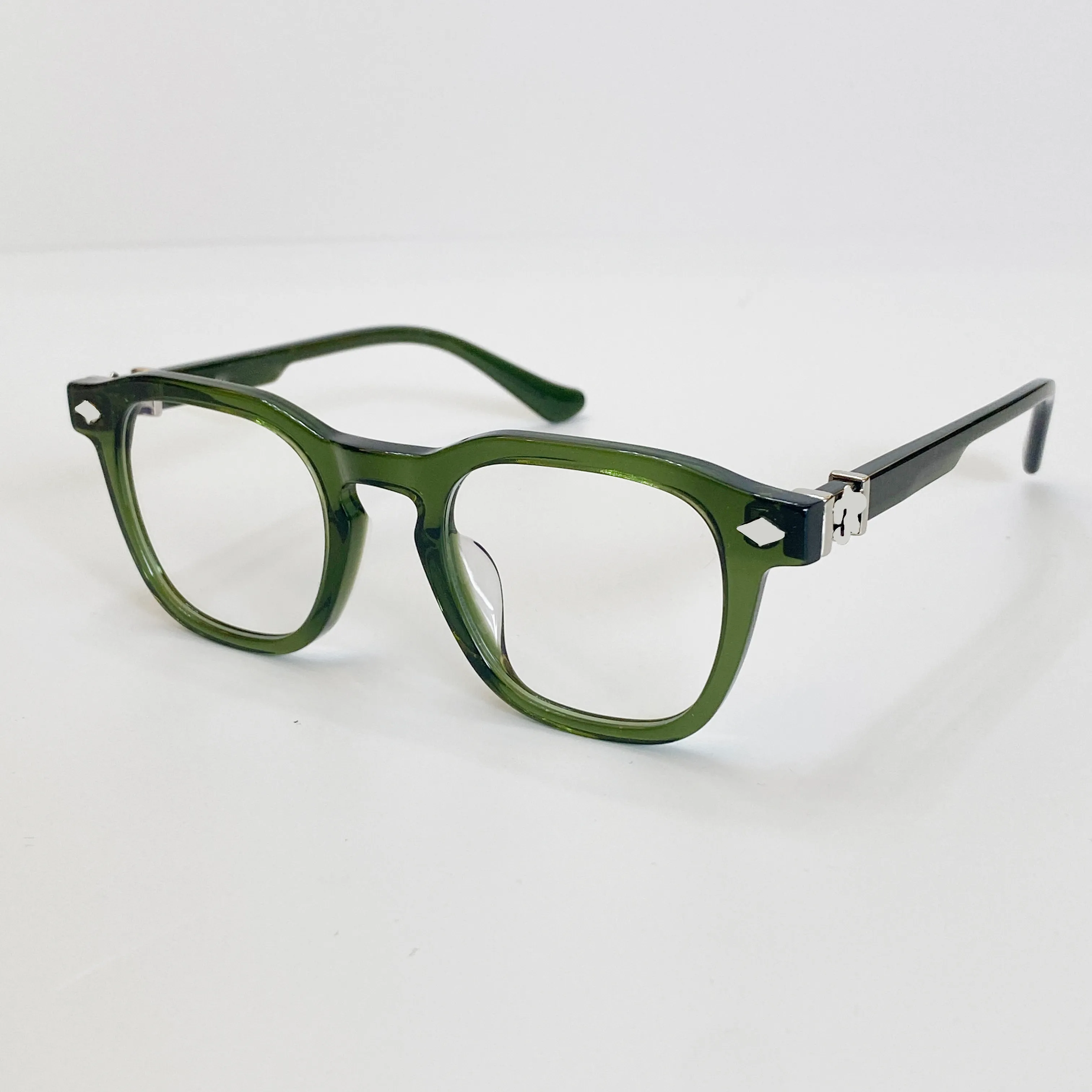 luxury designer chr optical sunglasses frames for men mens woman sun glasses for women heavy process clear green frame radiati283V