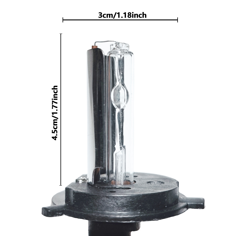 2 упаковки H4 HID одиночная ксеноновая лампа 35 Вт/55 Вт автомобильные фары 4300K 6000K 8000K 12000K автоматические ксеноновые фары