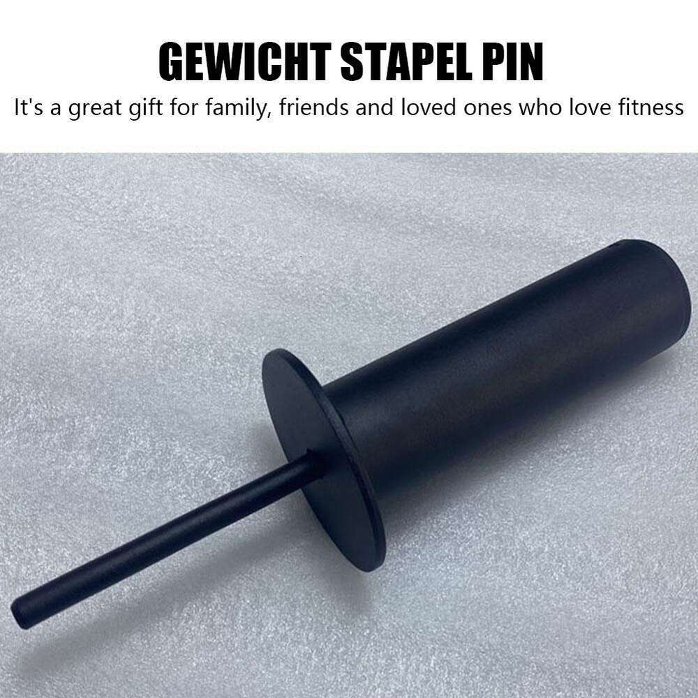 Nieuwe Black Fiess Gewichtskabel Stack Extender Vervanging Barbell Gewichtsplaat Laadpin Krachttraining Gymapparatuur