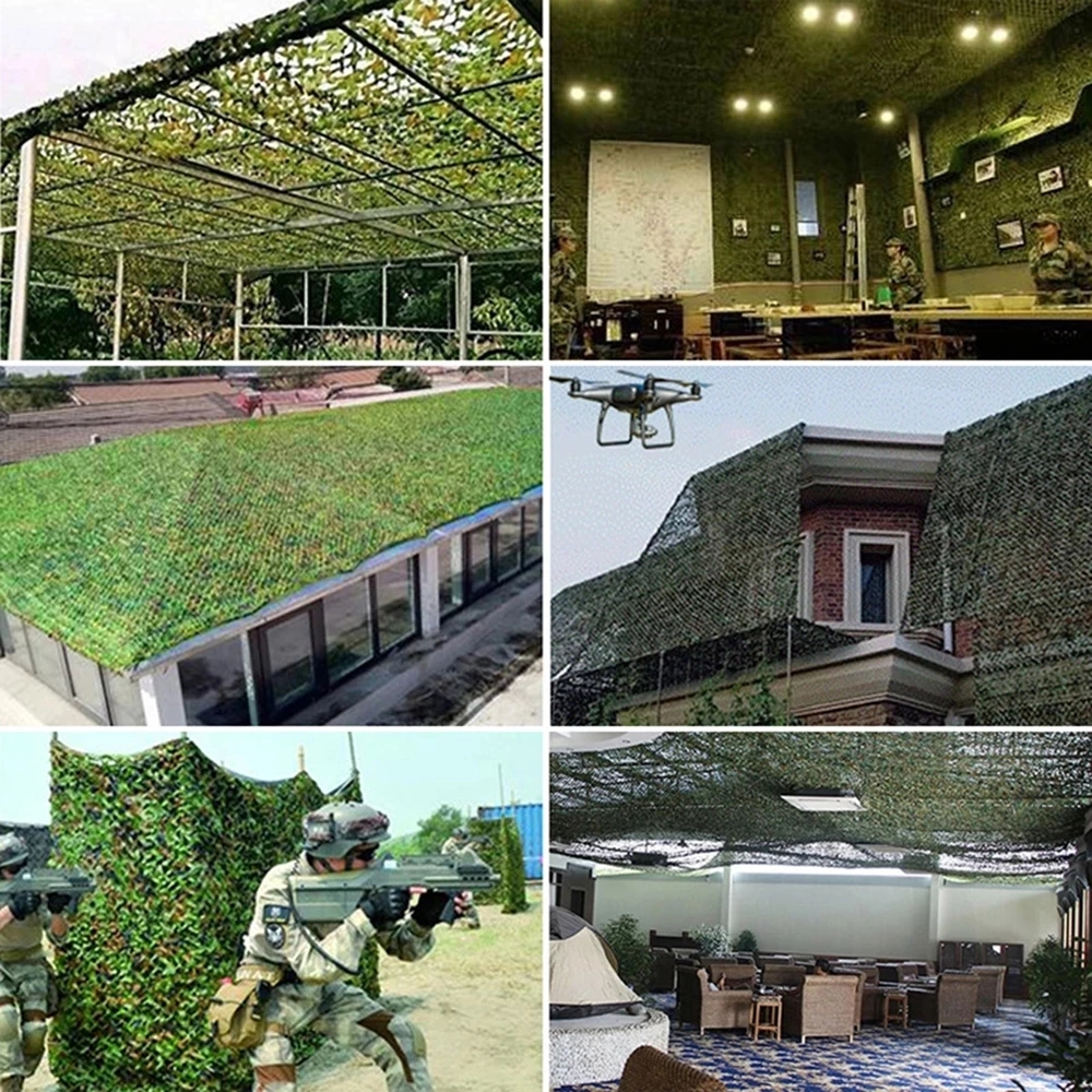 Militaire camouflage netto militair uniform jagen camouflage net wit blauw groen zwart beige net 2x3m/2x5m/3x3m/3x5m