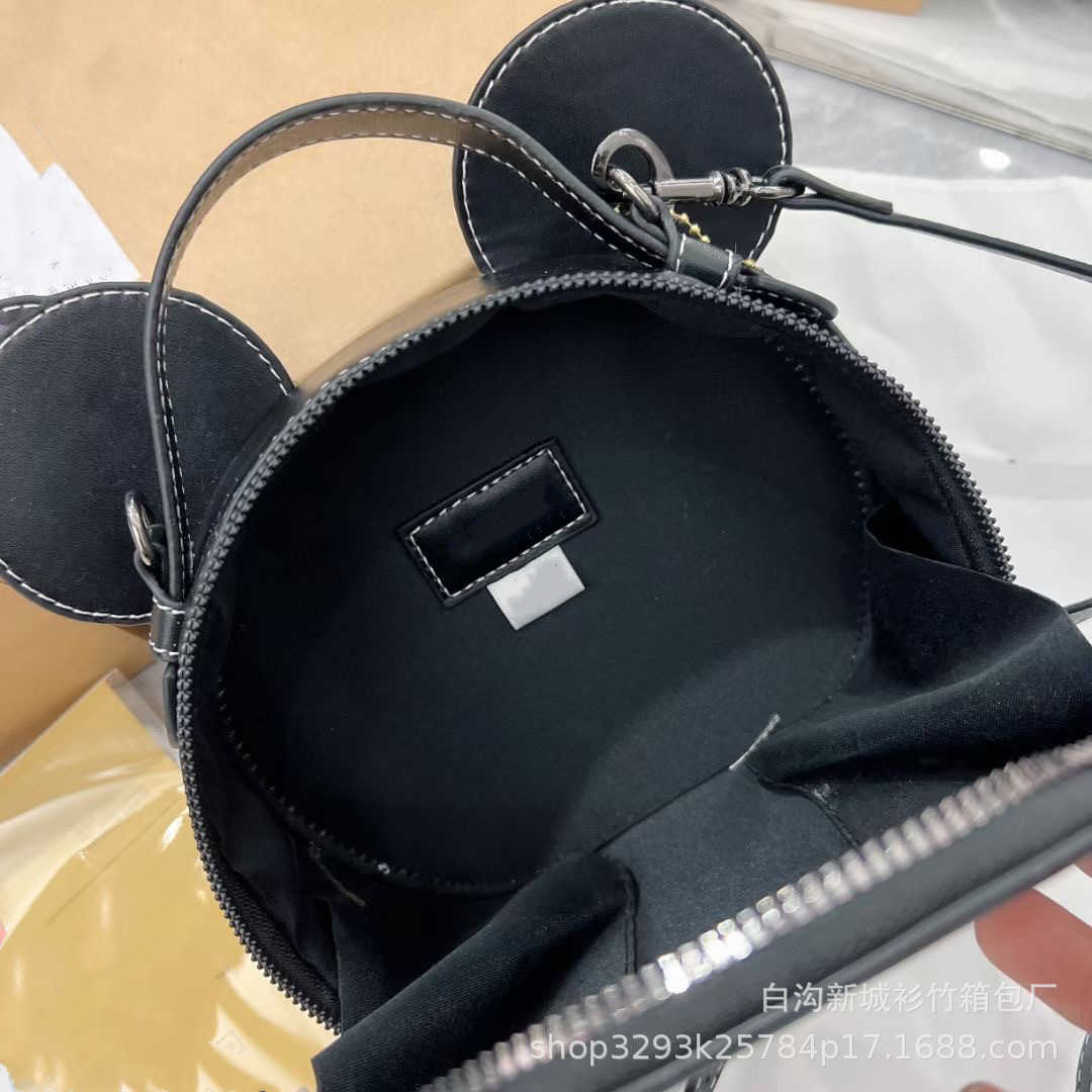 32% zniżki na designerską torbę 2024 torebki jedno ramię Women Women Trendy okrągłe ciasto kreskówka urocza torebka crossbody