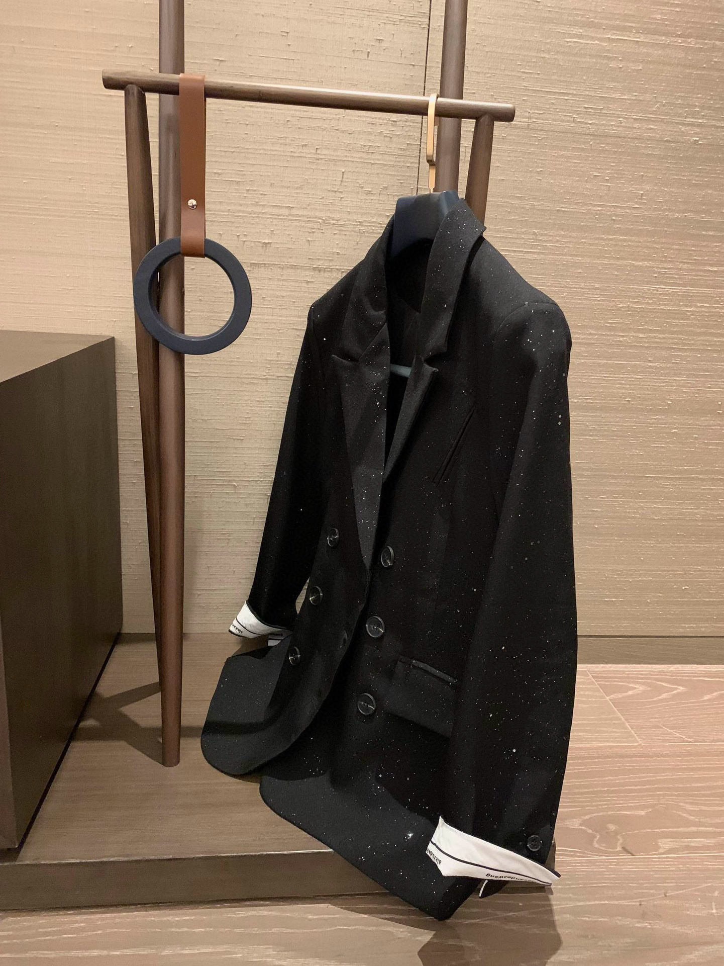 Designer damesblazerjasje Kleding damesblazers jassen klassieke stijl lente herfst nieuw zwart grijs vrijgegeven top