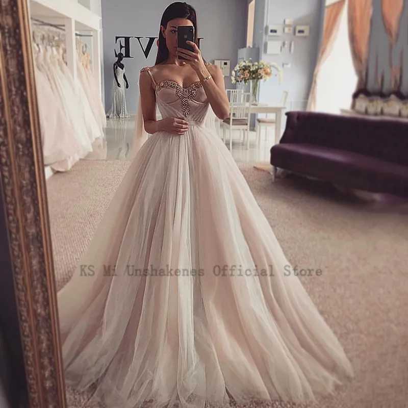 Abiti sexy urbani Cristalli Abiti da sposa Abiti da Noiva 2021 Abito da sposa principessa Abiti da spiaggia su misura yq240329