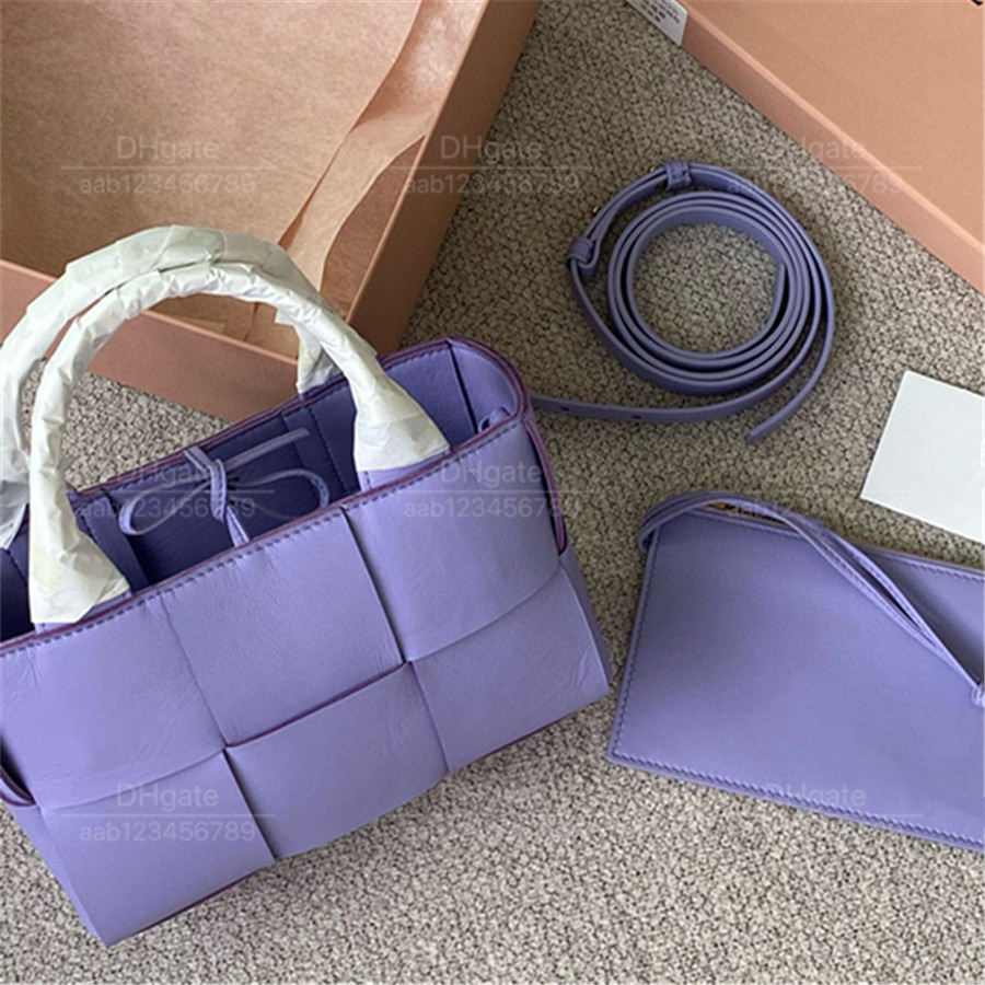 10A Specchio di alto livello Baglie di lusso di lusso Designer Replica Handbag Bag da 20 cm Bagna intrecciata originale Shopping in pelle di vacca borse di grande capacità con scatola con scatola