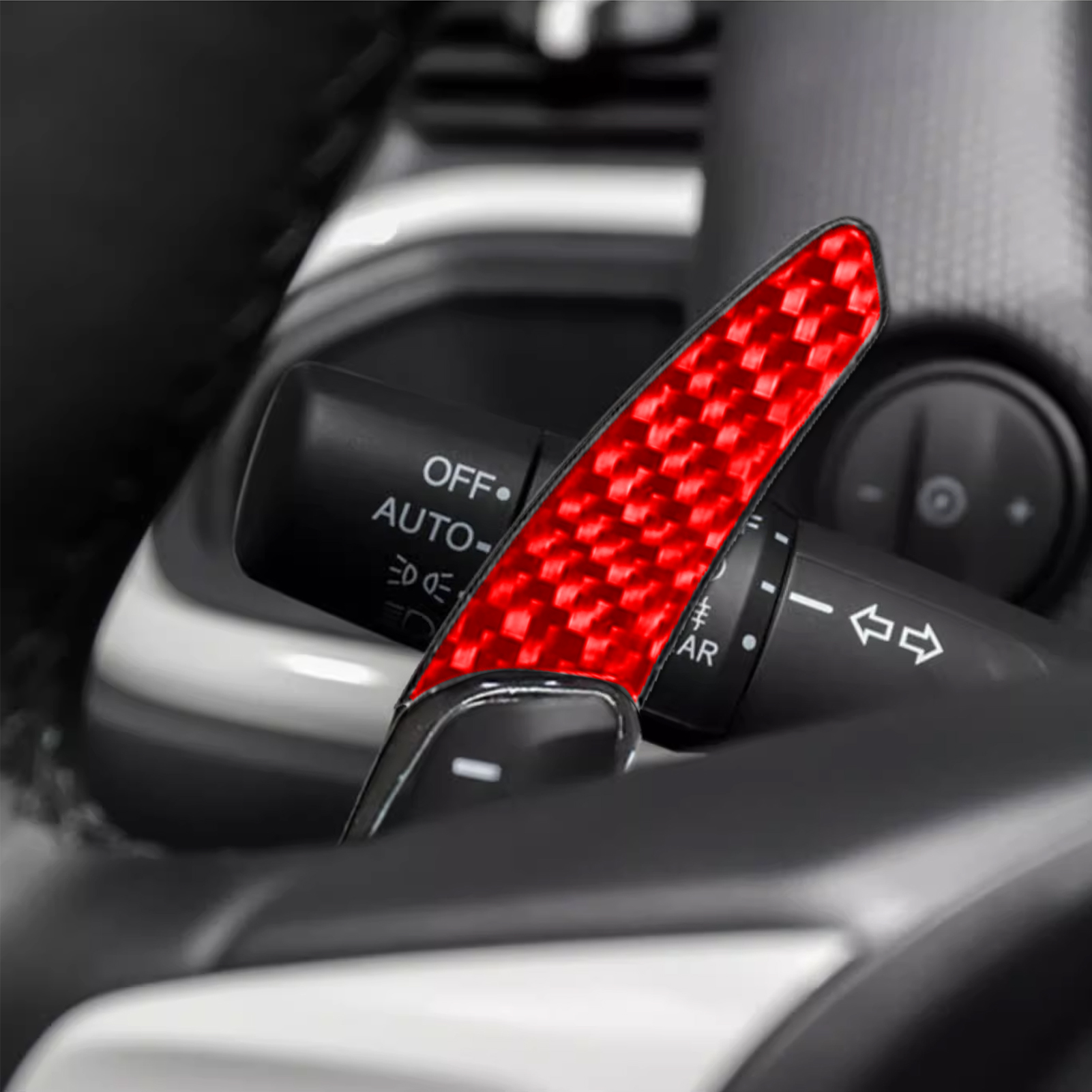 ABS Shift Fork Extension For Honda FIT 4 GR9 GK5 GR5 20 21-20 22 Carbon fiber Steering Wheel Paddle Shifters