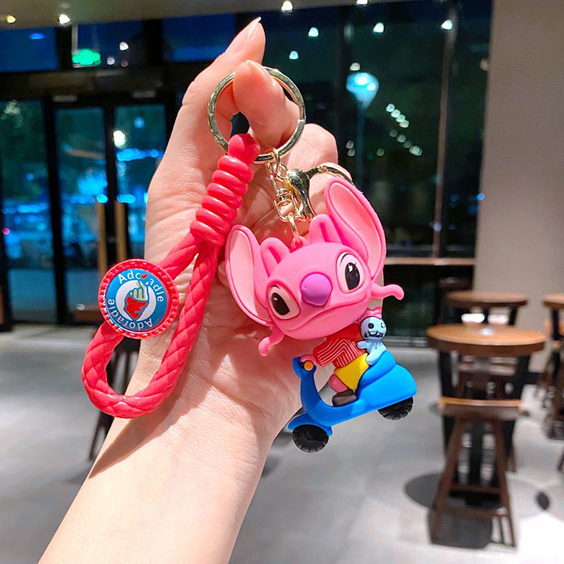 Designer keychains accessories Cartoon figure Steed Key chain rings pendant Car keychains for woman men claw machine Doll machine backpack pendant