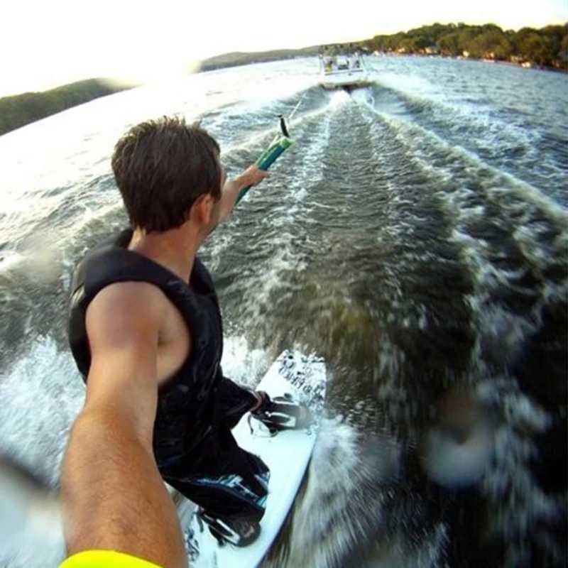 Selfie monopods vattentät monopod flytande handgrepp för hjälte 3+/3/2/1 serie kameror snorkling under vattnet dykande selfie stick 24329