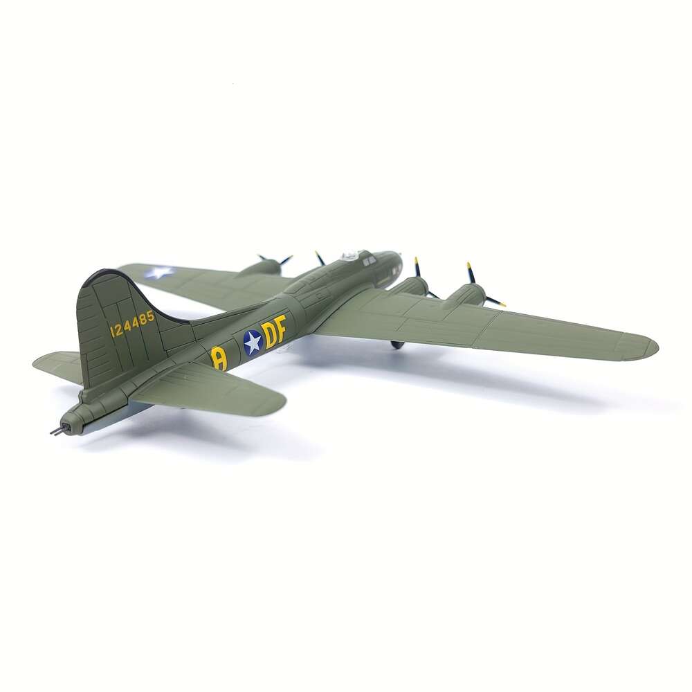 1:144 B-17F Flying Fortress Bomber Memphis Belle Metall-Militärdruckguss-Flugzeugmodell zur Sammlung