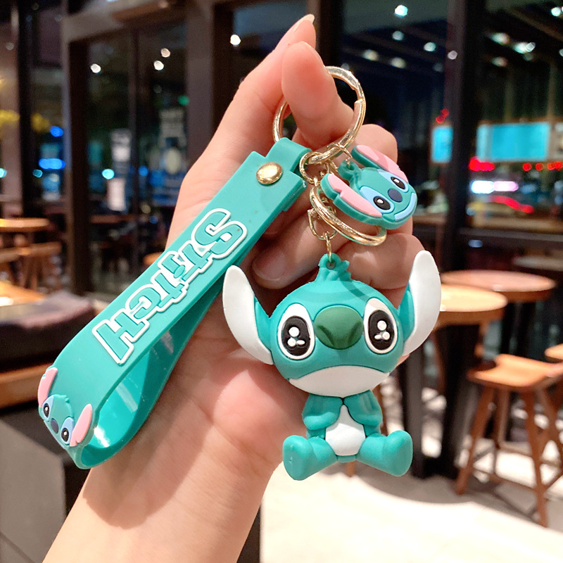 Designer keychains accessories Cartoon figure Steed Key chain rings pendant Car keychains claw machine Doll machine backpack pendant