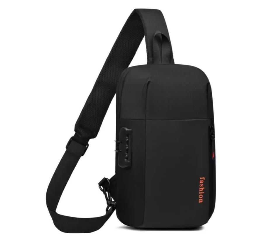 Damen Herren Umhängetasche 4 Farben Reisen Wandern Brusttaschen Tagesrucksack Handytasche zum Aufhängen Tragbare Damen Cross Body