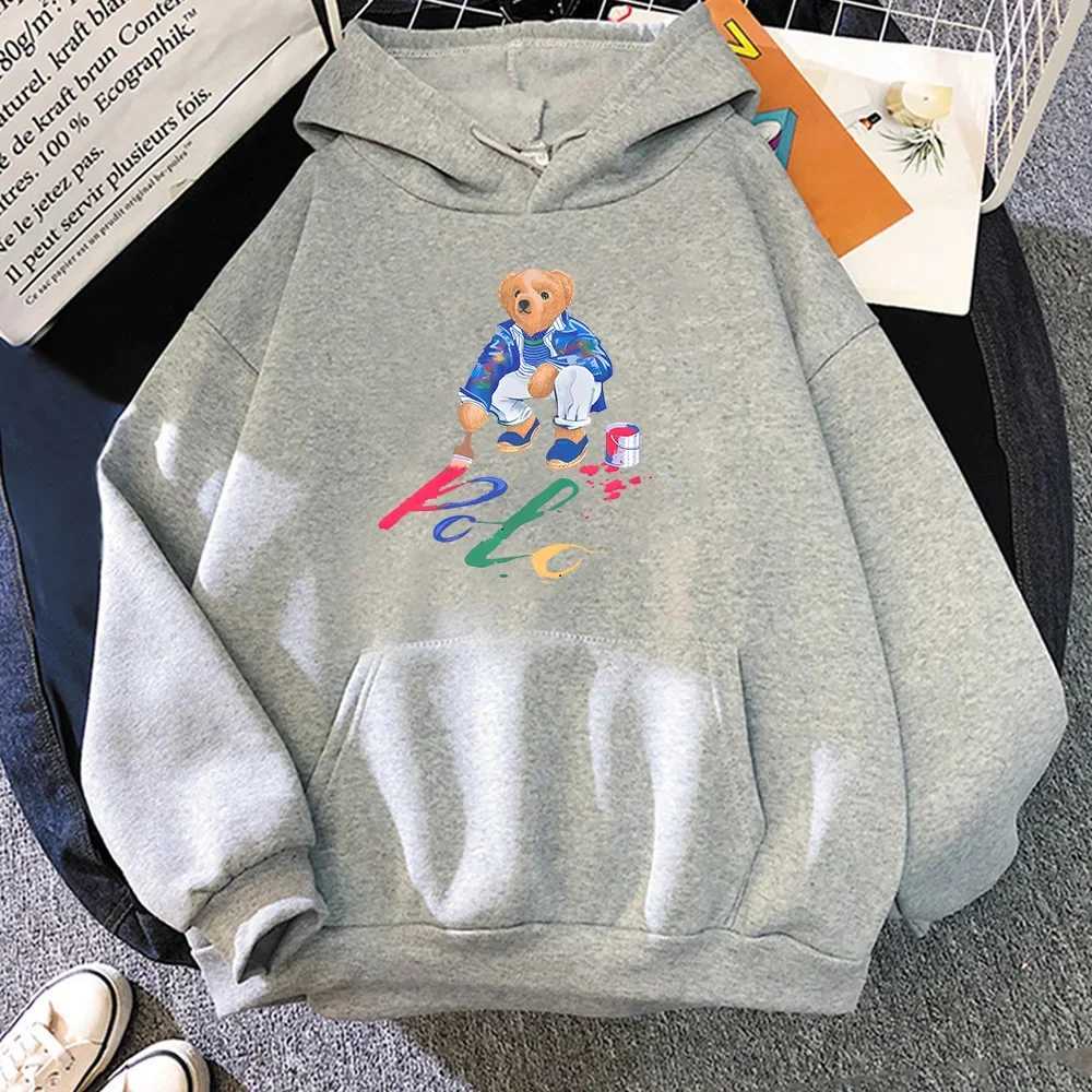 Sweats à capuche pour hommes Sweatshirts à capuche graphique ours mignon Funko Pop Sweat-shirt pour hommes/femmes Grande fermeture éclair Vêtements d'hiver Vêtements de rue Sweat à capuche en laine SudaderasL2403