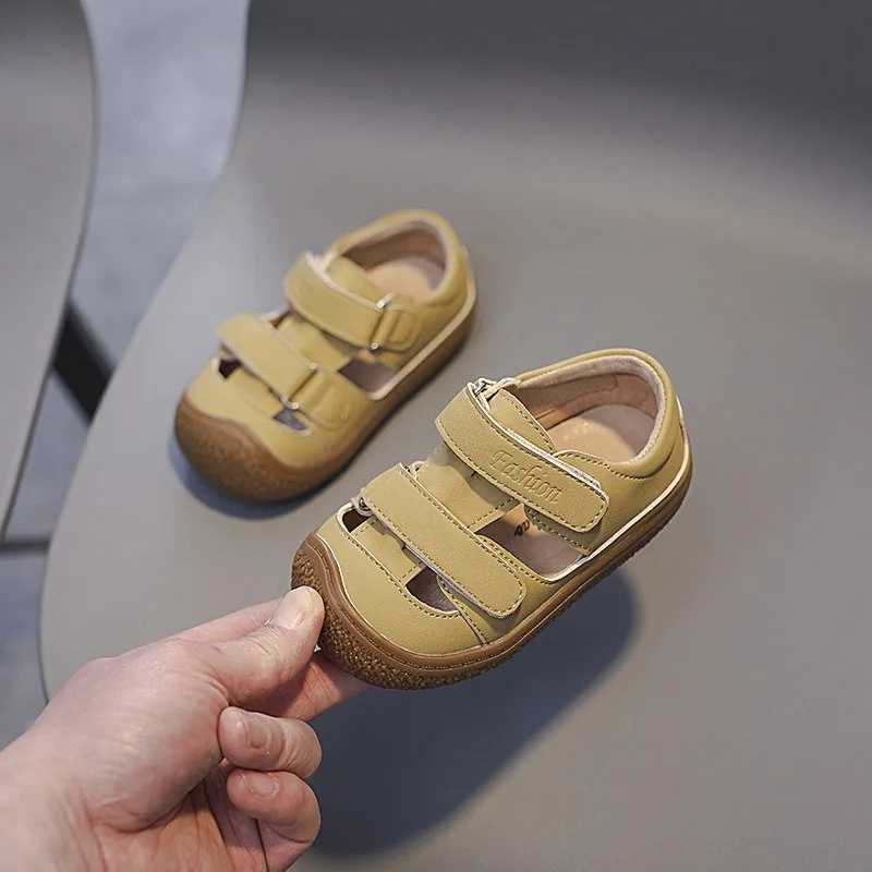 Sandales Été bébé filles garçons sandales confortables infantile enfant en bas âge chaussures enfants chaussures Anti-collision semelle souple enfants sandales de plage 24329