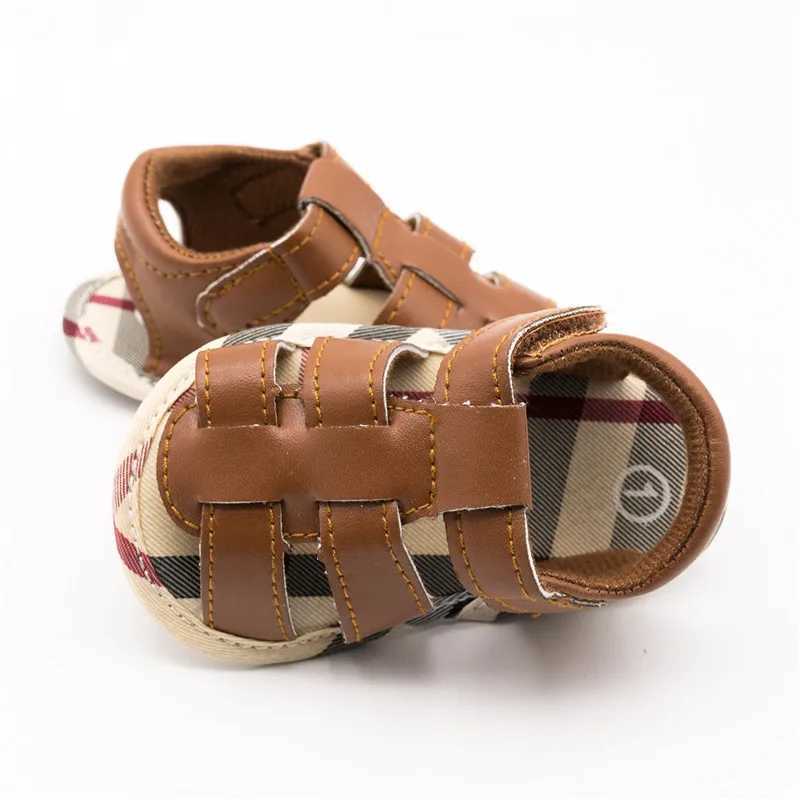 Sandales Semelle souple été bébé sandales filles 2020 cuir bébé chaussures garçons antidérapant respirant nouveau-né sandales enfant en bas âge chaussures berceau chaussure 240329